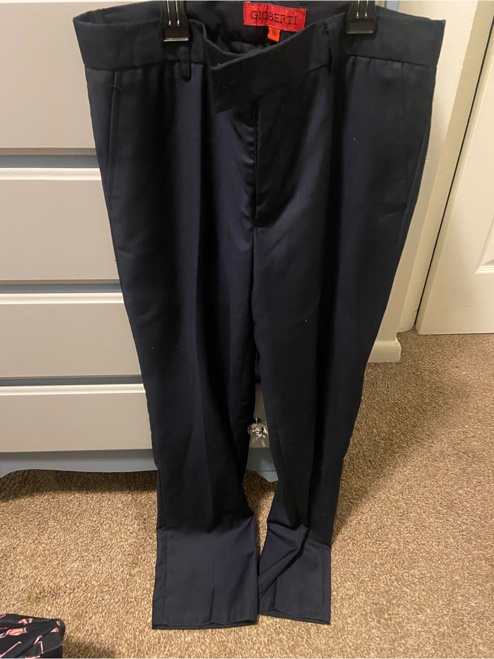 Men's Navy Dress Pants